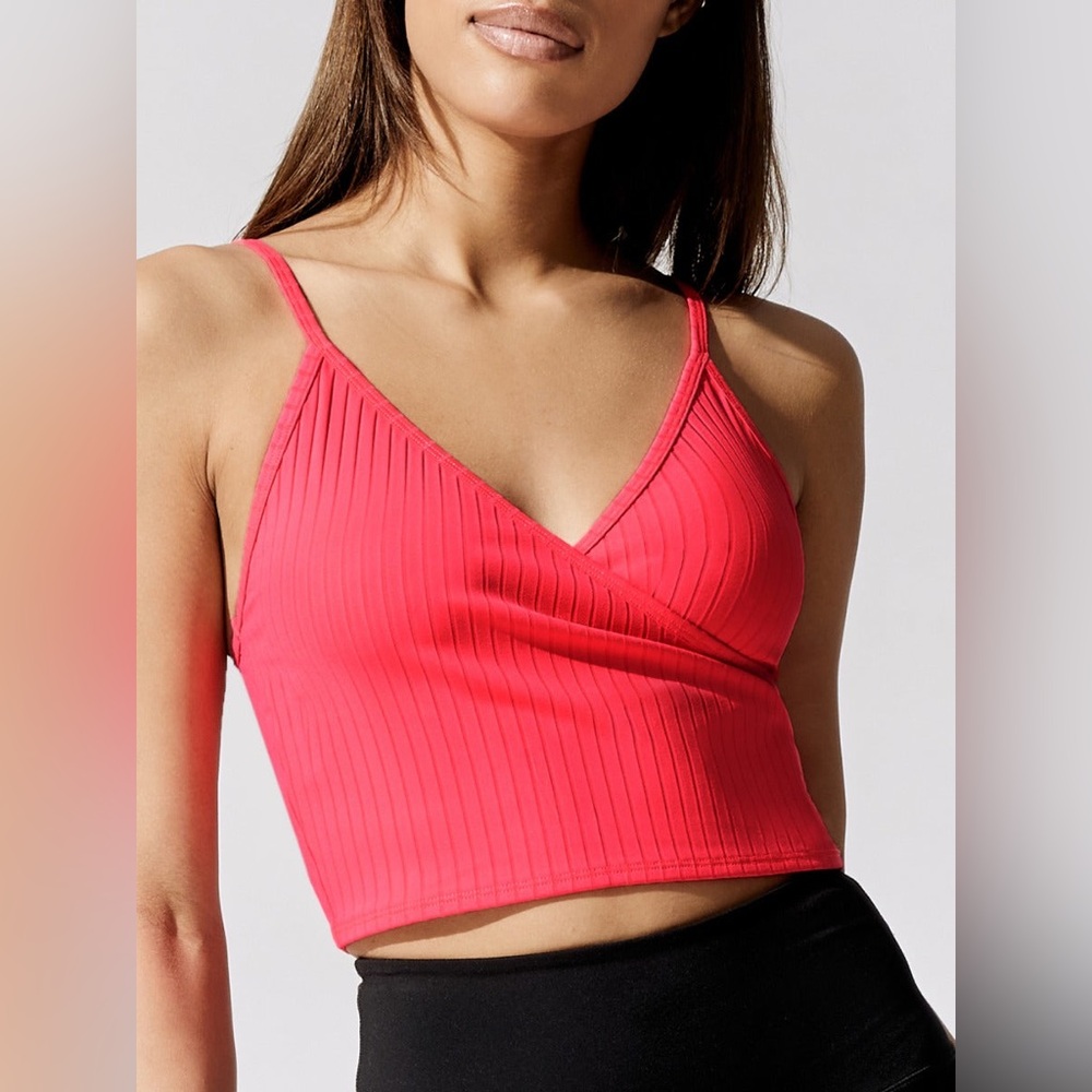 Carbon38 Sport Top Fluorescent Red